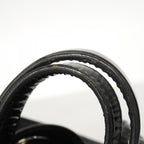 Dior Handbag Cannage Enamel Black Silver — view 6