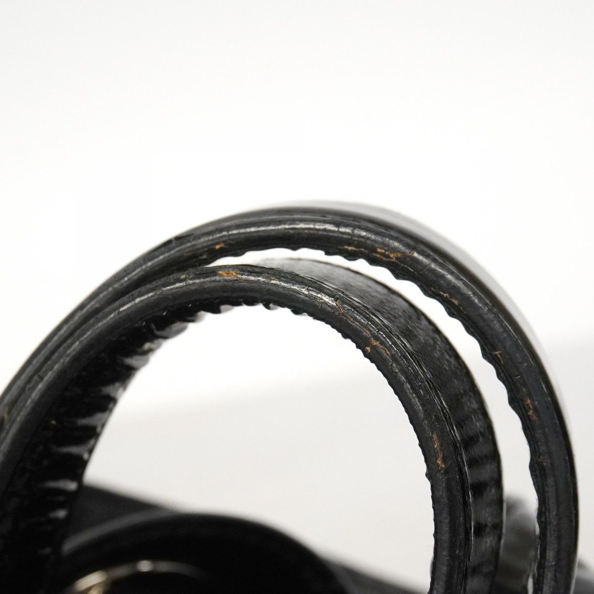 Dior Handbag Cannage Enamel Black Silver — view 6