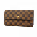 Louis Vuitton Trifold Wallet Damier Porte Tresor International Ebene