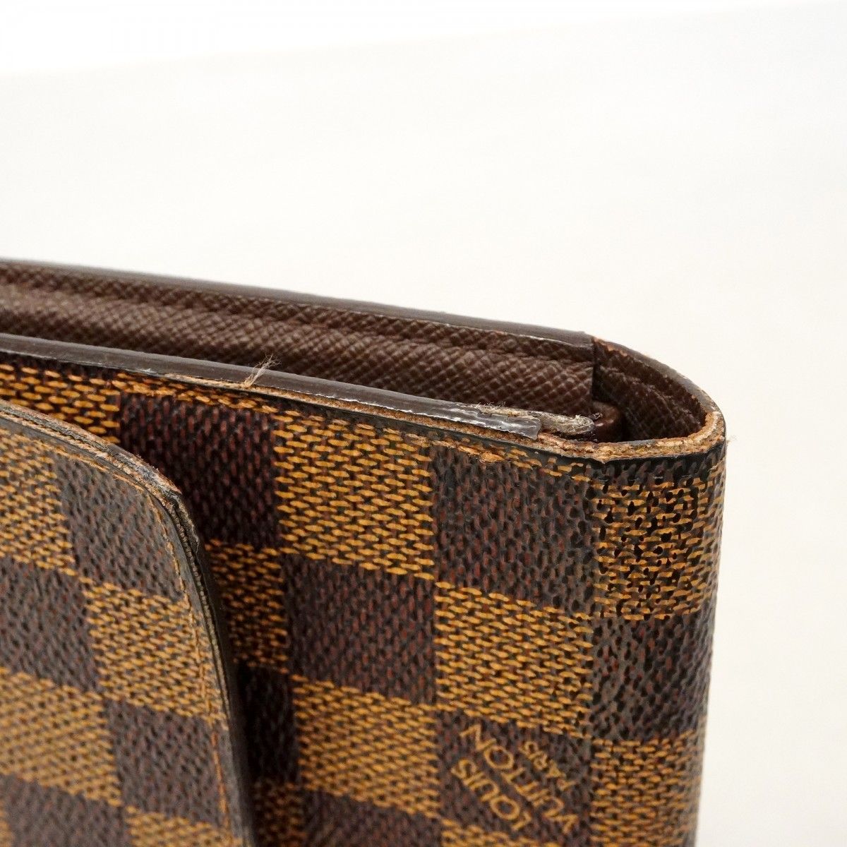 Louis Vuitton Trifold Wallet Damier Porte Tresor International Ebene — view 9