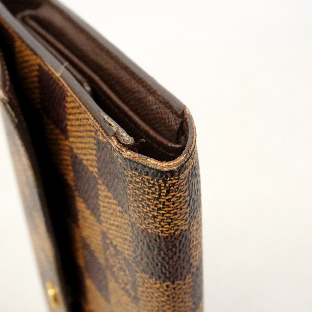 Louis Vuitton Trifold Wallet Damier Porte Tresor International Ebene — view 8