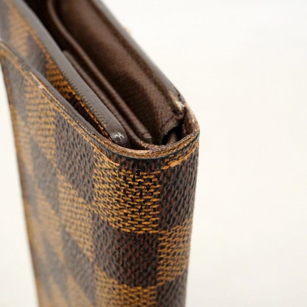 Louis Vuitton Trifold Wallet Damier Porte Tresor International Ebene — view 6