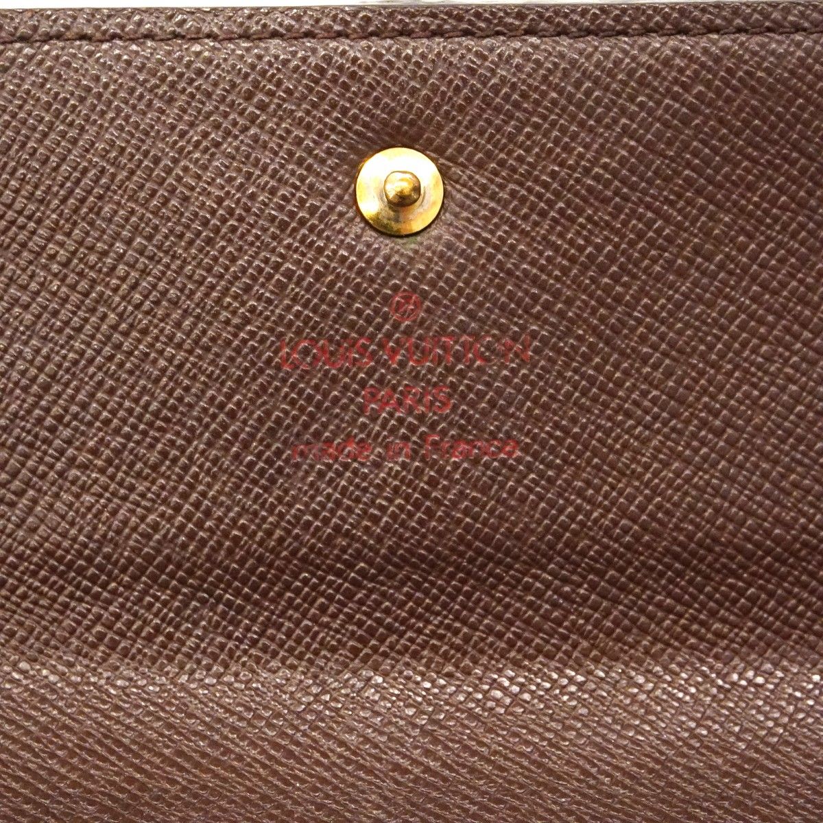 Louis Vuitton Trifold Wallet Damier Porte Tresor International Ebene — view 5