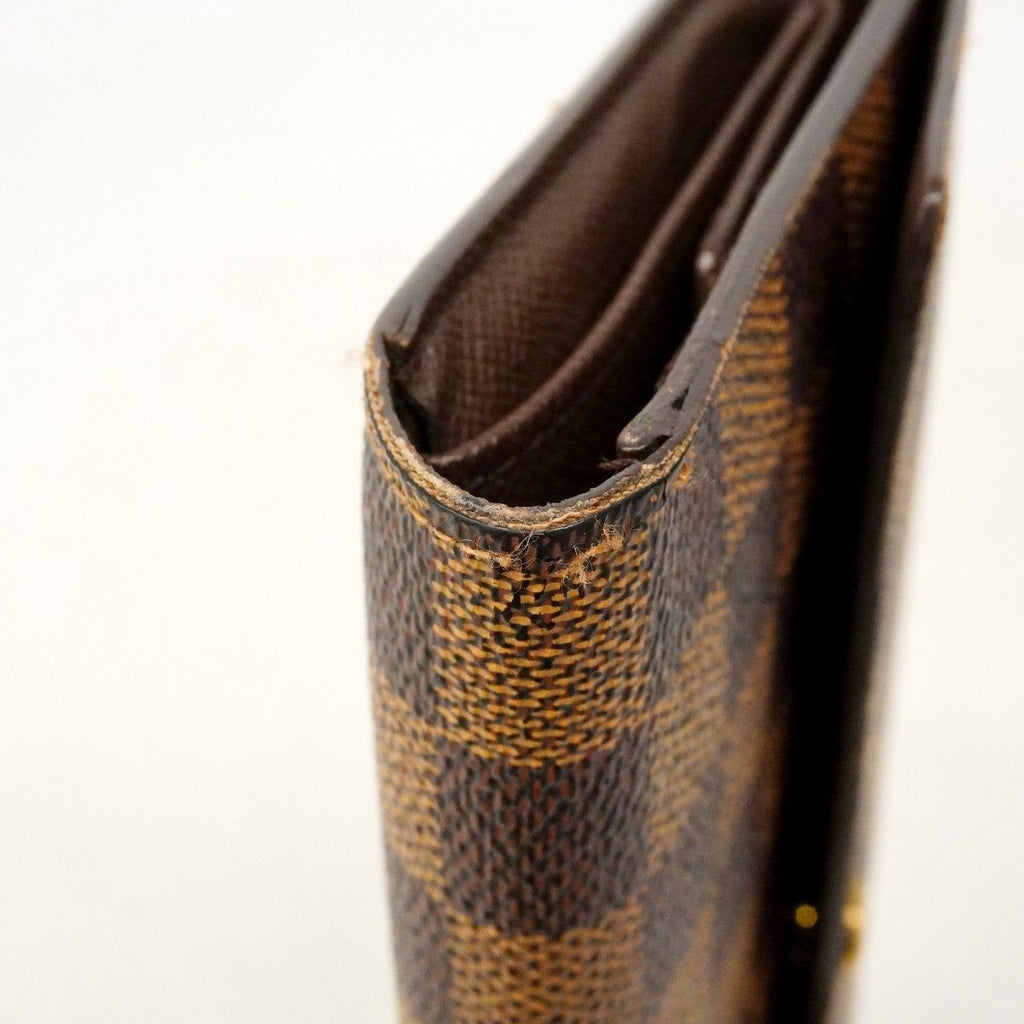 Louis Vuitton Trifold Wallet Damier Porte Tresor International Ebene — view 7