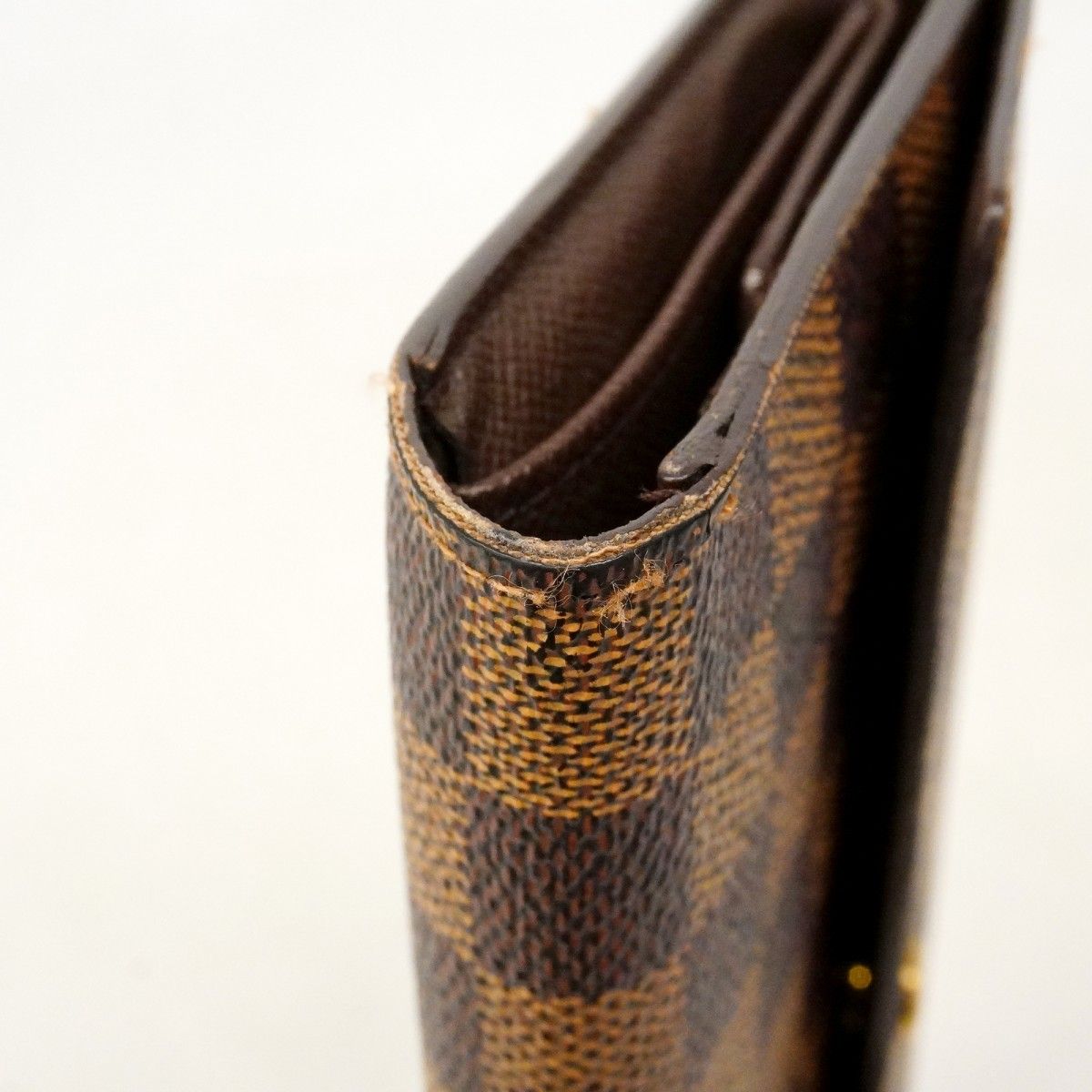 Louis Vuitton Trifold Wallet Damier Porte Tresor International Ebene — view 7