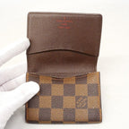 Louis Vuitton Card Case Damier Business Holder Ebene — view 9