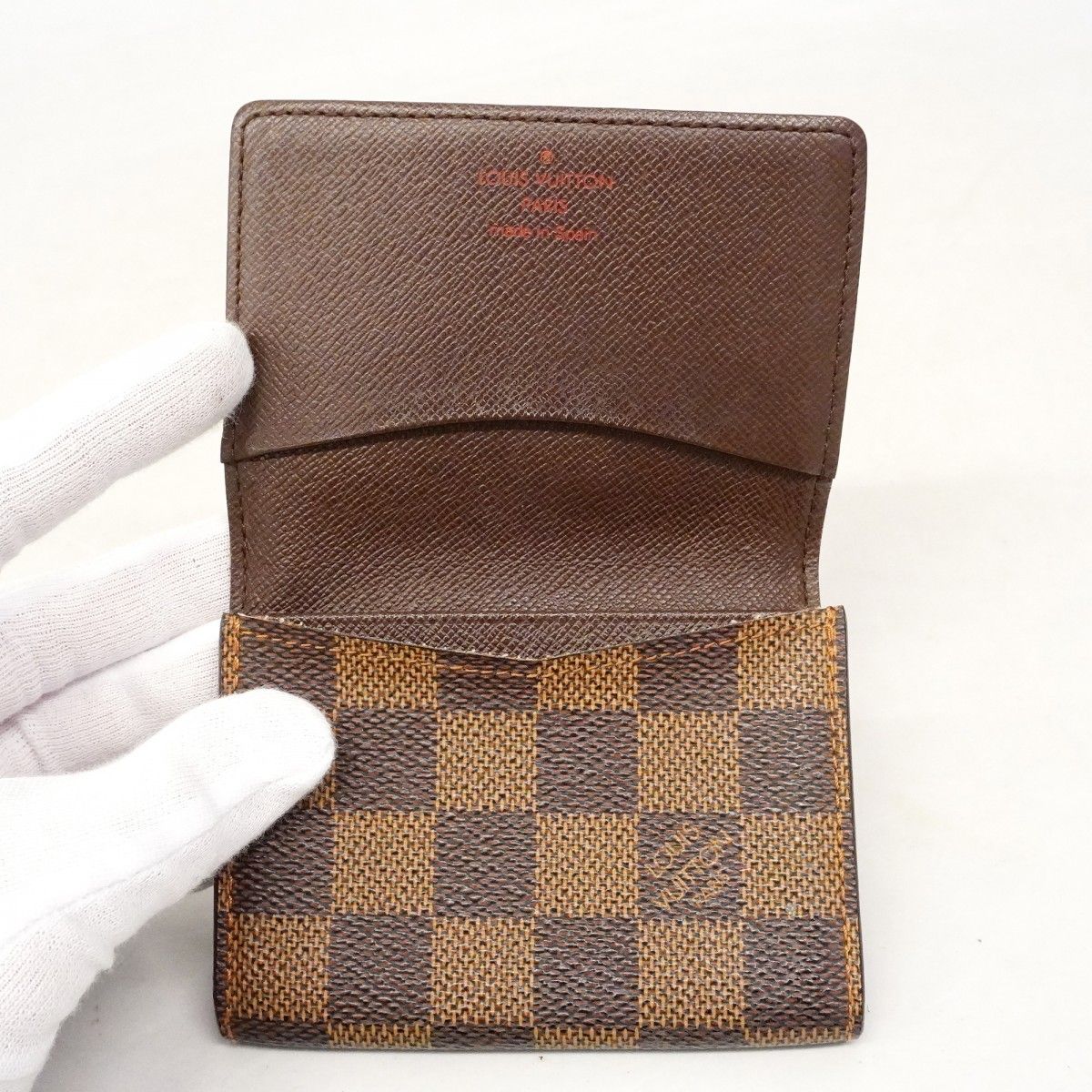 Louis Vuitton Card Case Damier Business Holder Ebene — view 9