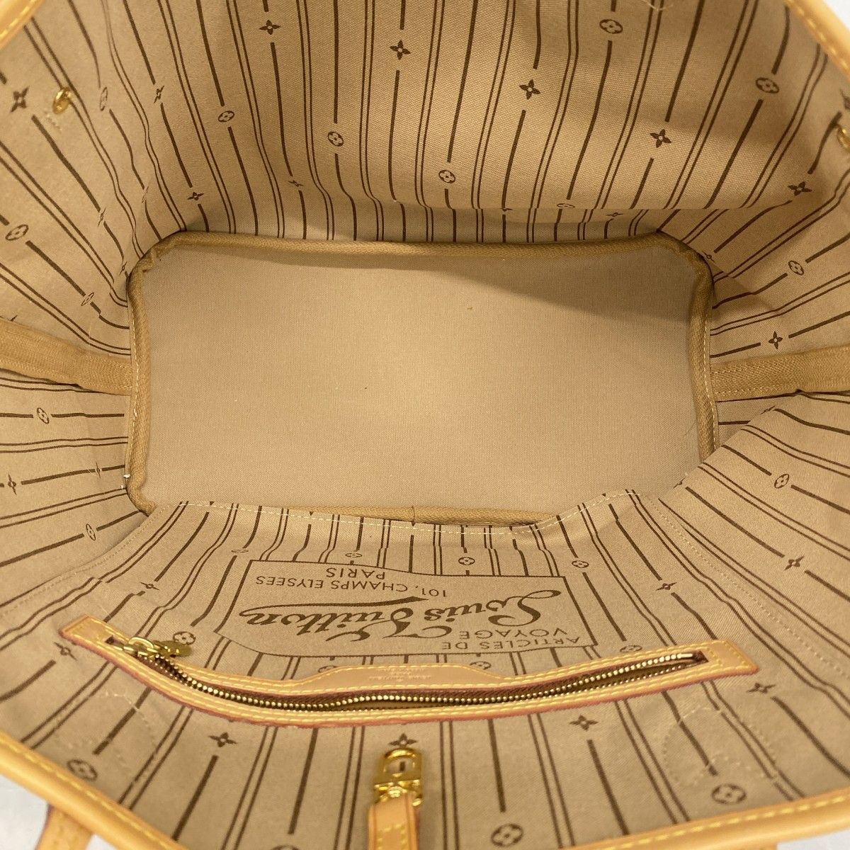 Louis Vuitton Tote Monogram Neverfull MM Brown — view 4