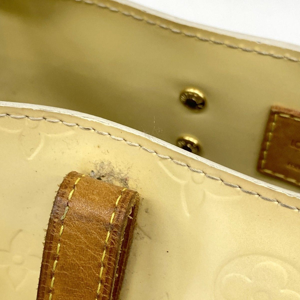 Louis Vuitton Handbag Vernis Reed PM Gray — view 9