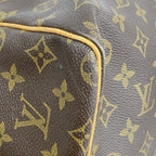 Louis Vuitton Boston Bag Monogram Keepall Bandouliere 60 Brown — view 6