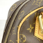 Louis Vuitton Handbag Monogram Manhattan PM Brown — view 6