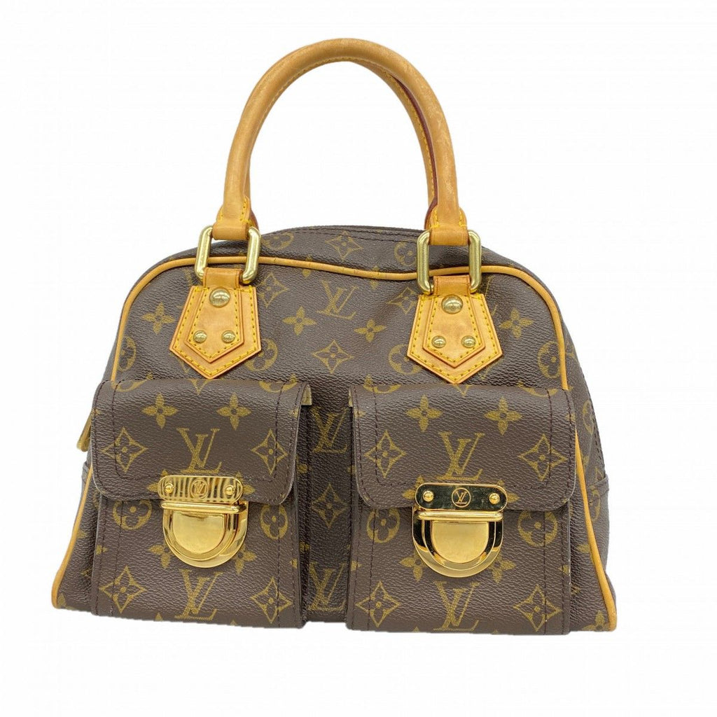 Louis Vuitton Handbag Monogram Manhattan PM Brown