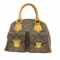 Louis Vuitton Handbag Monogram Manhattan PM Brown