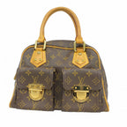 Louis Vuitton Handbag Monogram Manhattan PM Brown