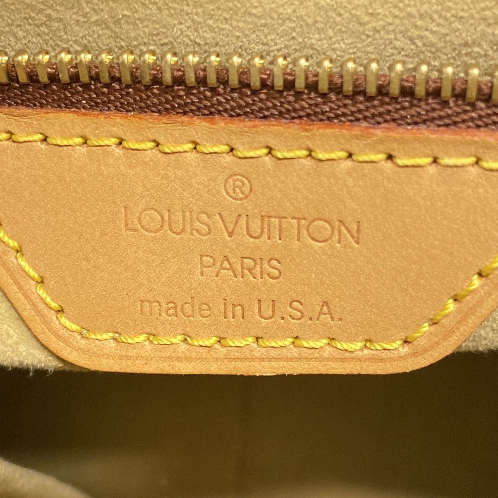 Louis Vuitton Shoulder Bag Monogram Looping MM Brown — view 5