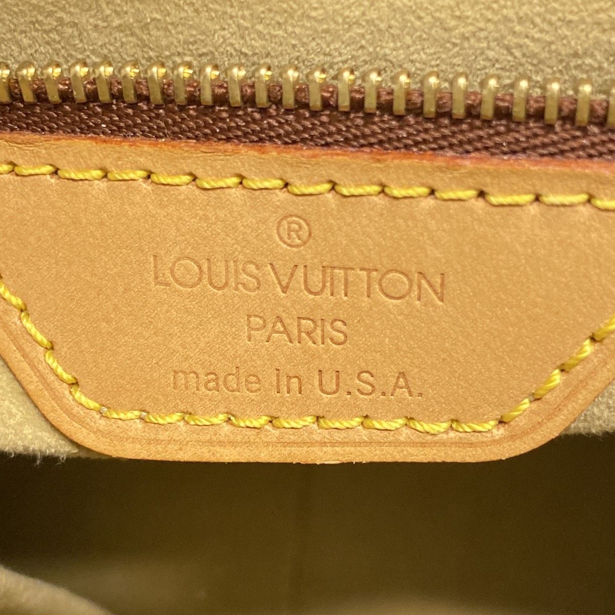 Louis Vuitton Shoulder Bag Monogram Looping MM Brown — view 5