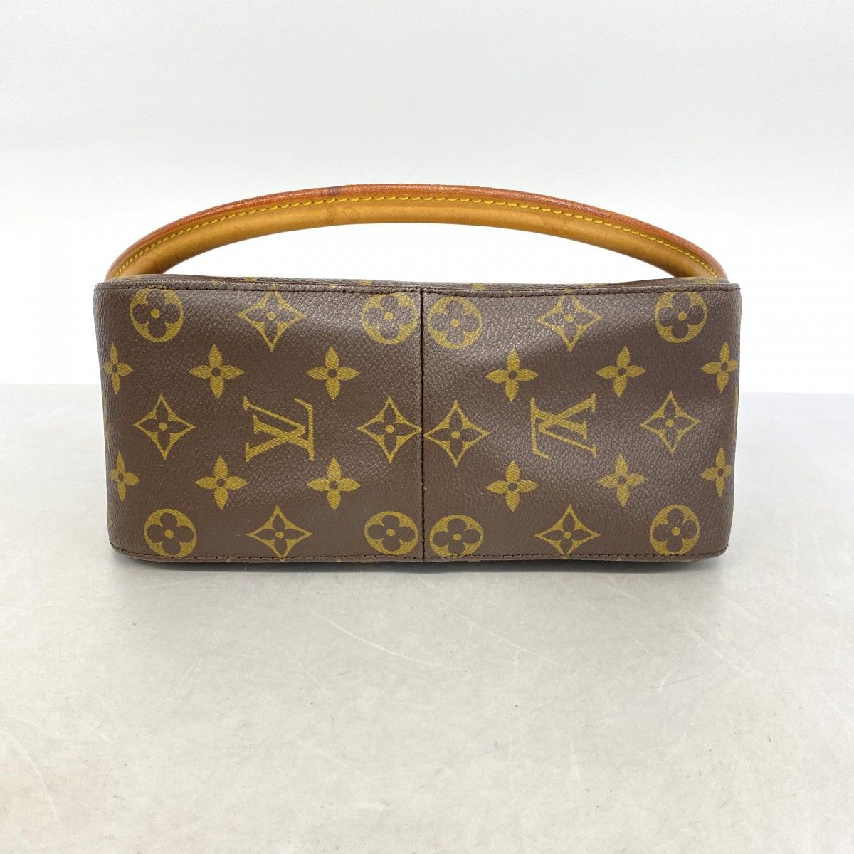 Louis Vuitton Shoulder Bag Monogram Looping MM Brown — view 3