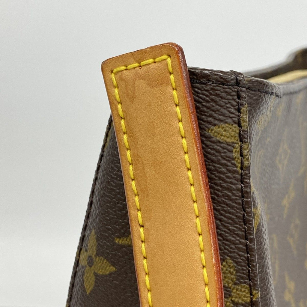 Louis Vuitton Shoulder Bag Monogram Looping MM Brown — view 9