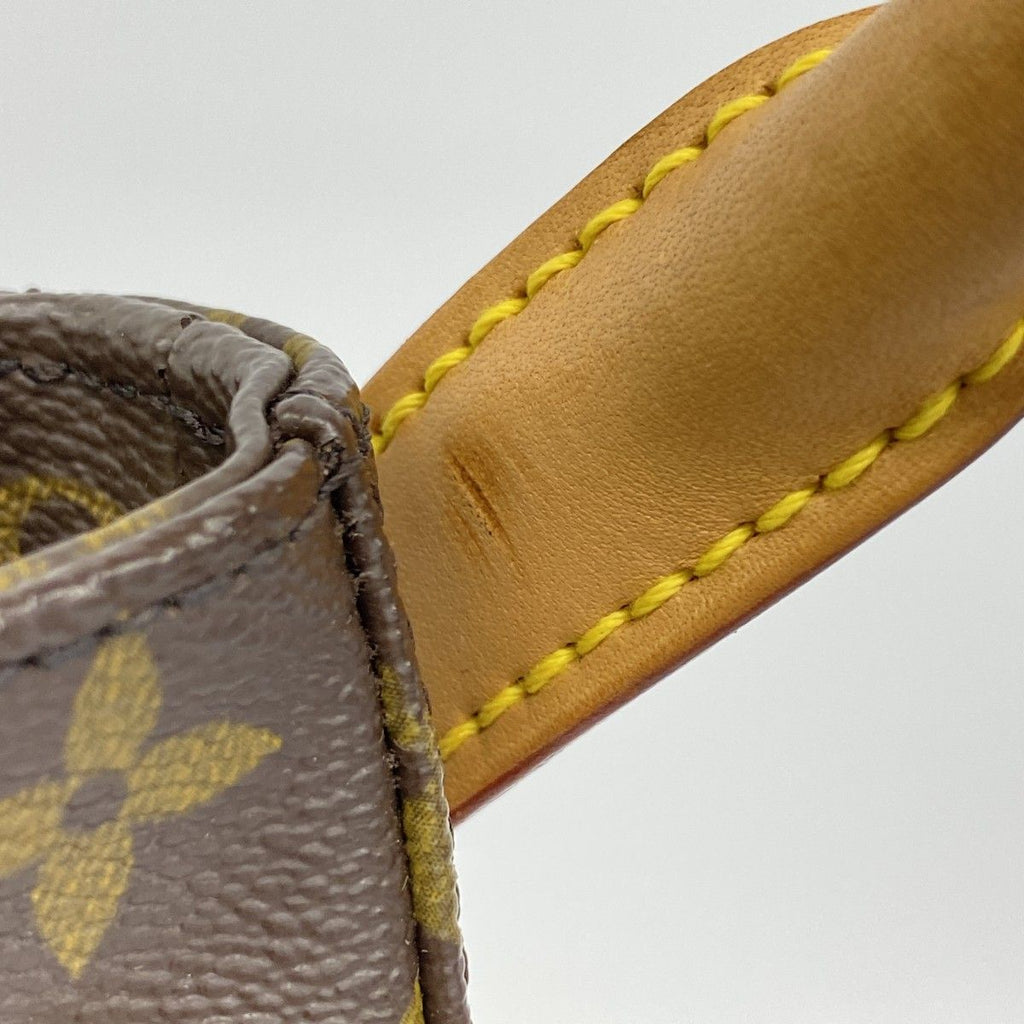 Louis Vuitton Shoulder Bag Monogram Looping MM Brown — view 8