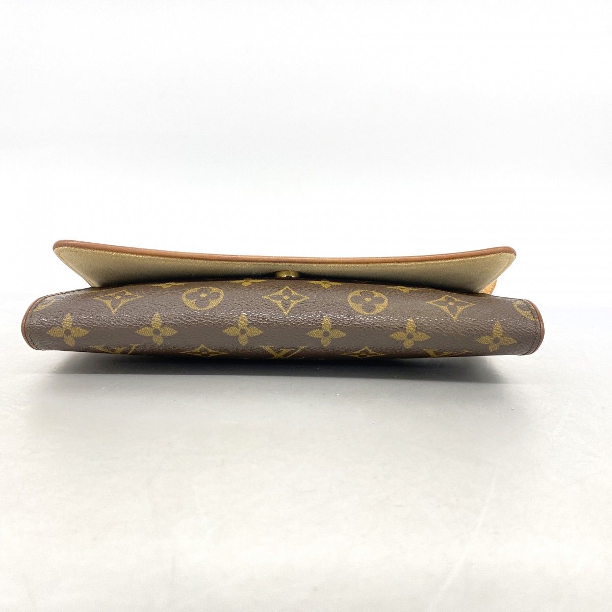 Louis Vuitton Shoulder Bag Monogram Pochette Twin GM Brown — view 3