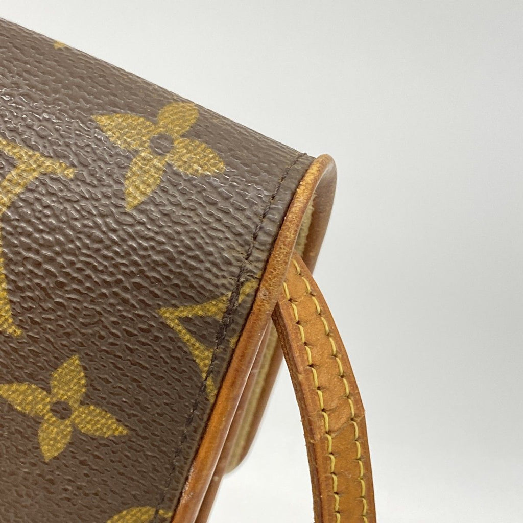 Louis Vuitton Shoulder Bag Monogram Pochette Twin GM Brown — view 8