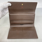 Louis Vuitton Trifold Wallet Damier Portefeuille International Ebene — view 3