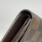 Louis Vuitton Trifold Wallet Damier Portefeuille International Ebene — view 7