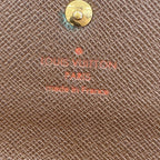 Louis Vuitton Trifold Wallet Damier Portefeuille International Ebene — view 4