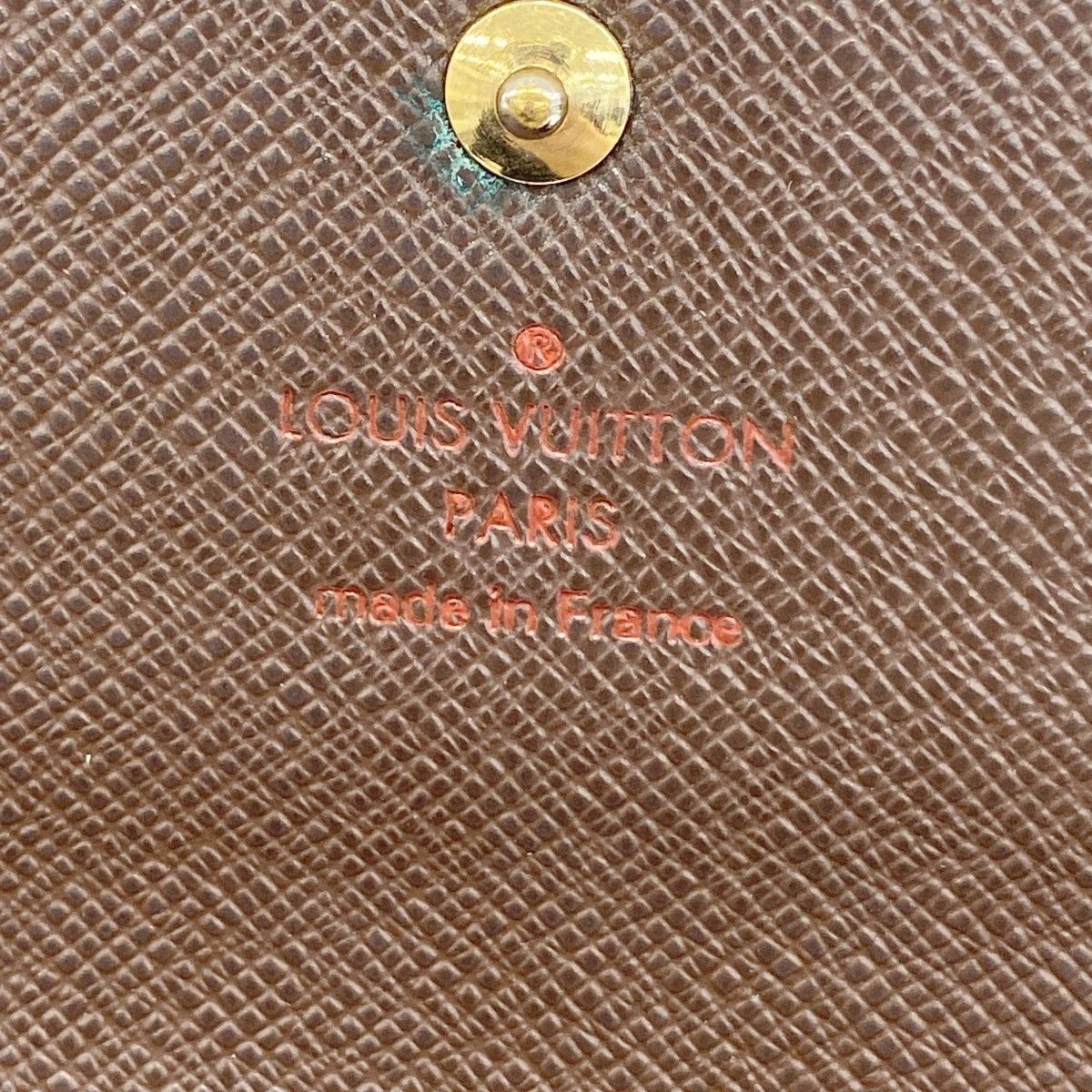Louis Vuitton Trifold Wallet Damier Portefeuille International Ebene — view 4