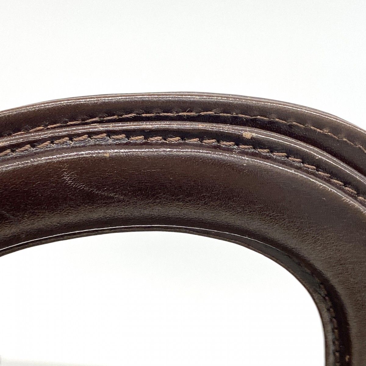 Fendi Tote Zucca Nylon Canvas Brown Silver — view 8