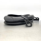 Dior Handbag Saddle Leather Black Cles Diss — view 3