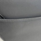 Dior Handbag Saddle Leather Black Cles Diss — view 8
