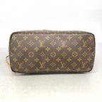Louis Vuitton Tote Monogram Neverfull MM Brown Fuchsia — view 3