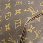 Louis Vuitton Tote Monogram Neverfull MM Brown Fuchsia — view 6