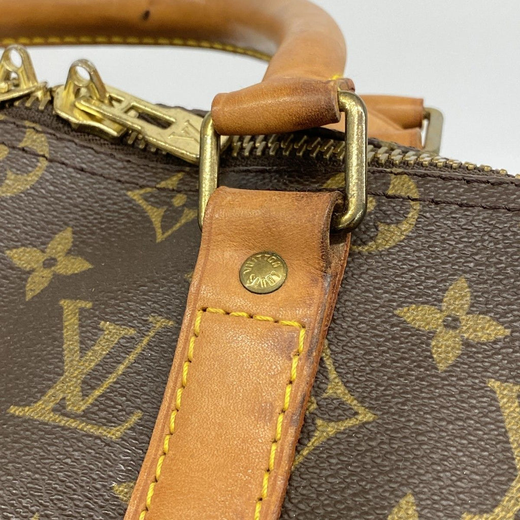 Louis Vuitton Boston Bag Monogram Keepall 50 Brown — view 7