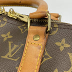 Louis Vuitton Boston Bag Monogram Keepall 50 Brown — view 7