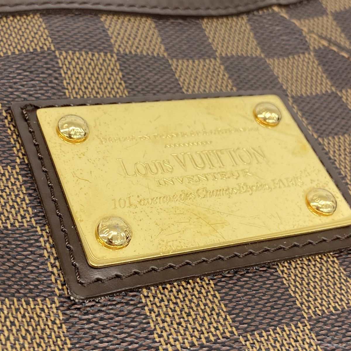 Louis Vuitton Shoulder Bag Damier Thames GM Ebene — view 9