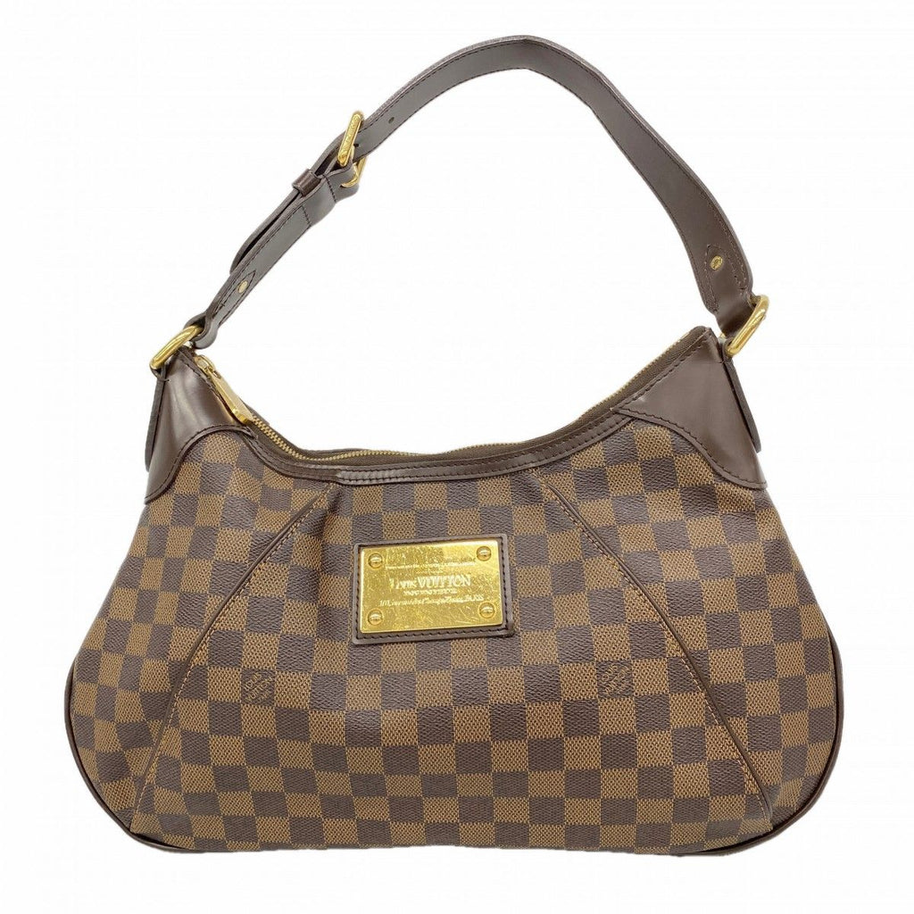 Louis Vuitton Shoulder Bag Damier Thames GM Ebene