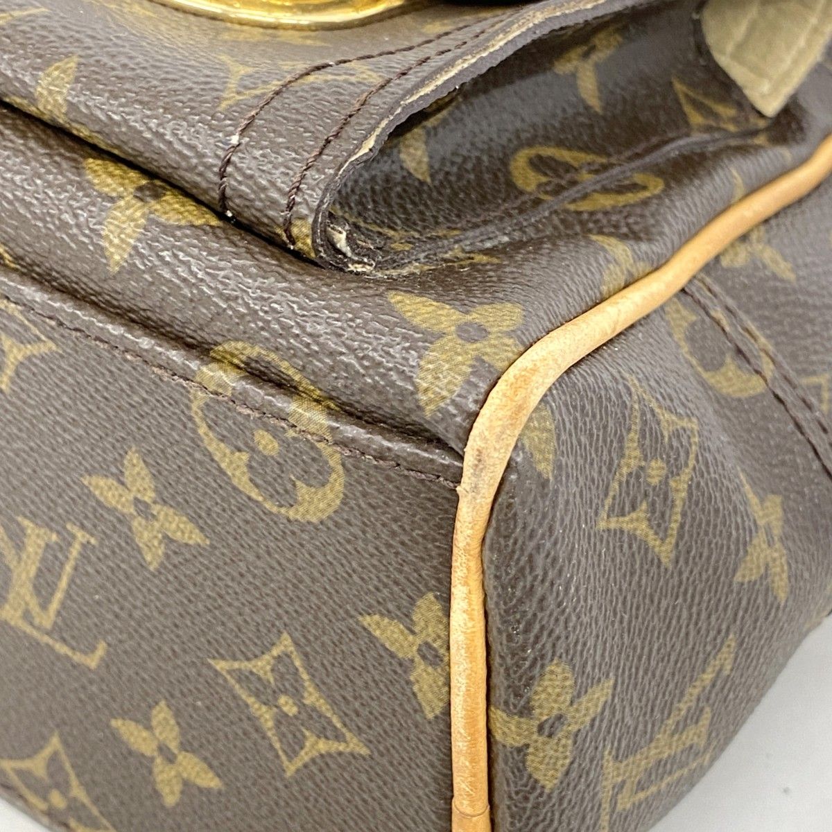 Louis Vuitton Handbag Monogram Manhattan PM Brown — view 6
