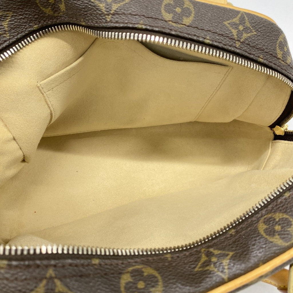 Louis Vuitton Handbag Monogram Manhattan PM Brown — view 4