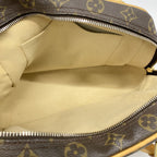 Louis Vuitton Handbag Monogram Manhattan PM Brown — view 4