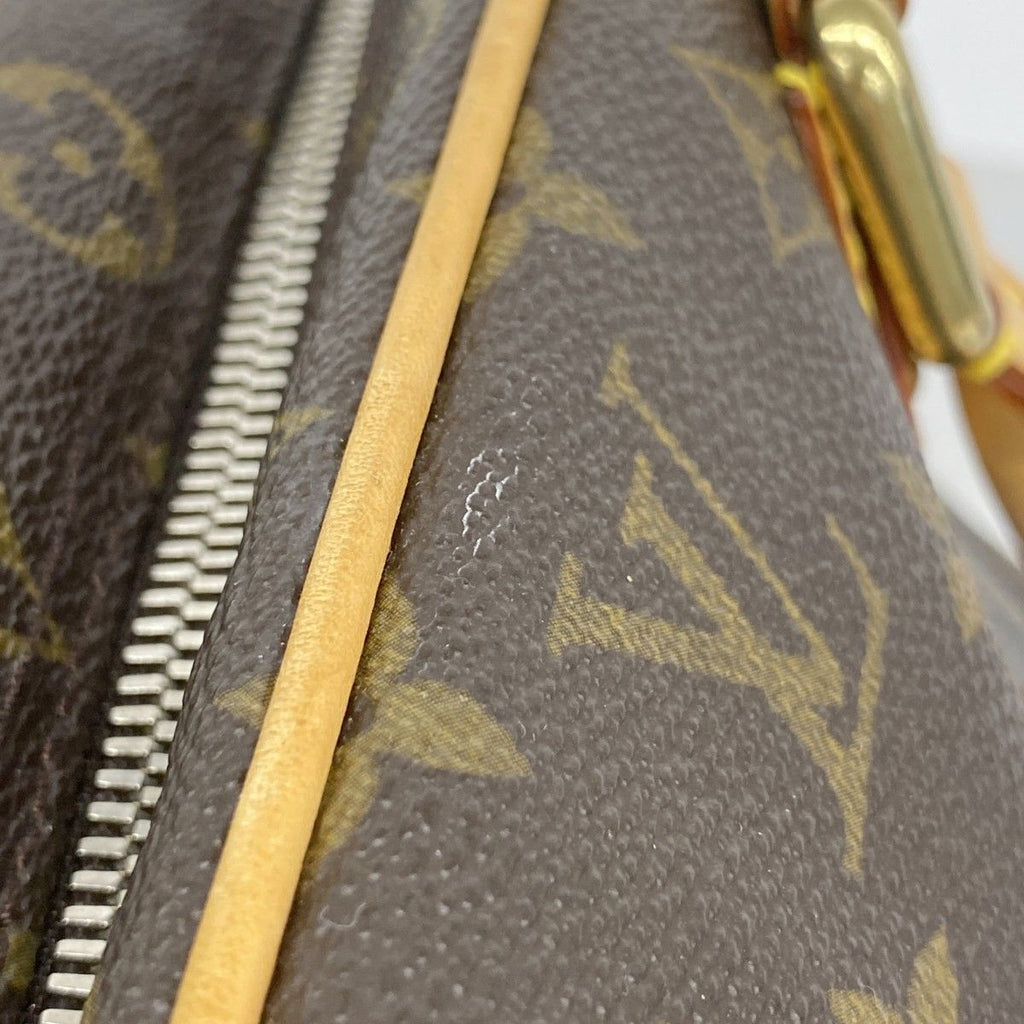 Louis Vuitton Handbag Monogram Manhattan PM Brown — view 9