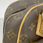 Louis Vuitton Handbag Monogram Manhattan PM Brown — view 7