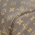 Louis Vuitton Tote Monogram Neverfull MM Brown — view 9