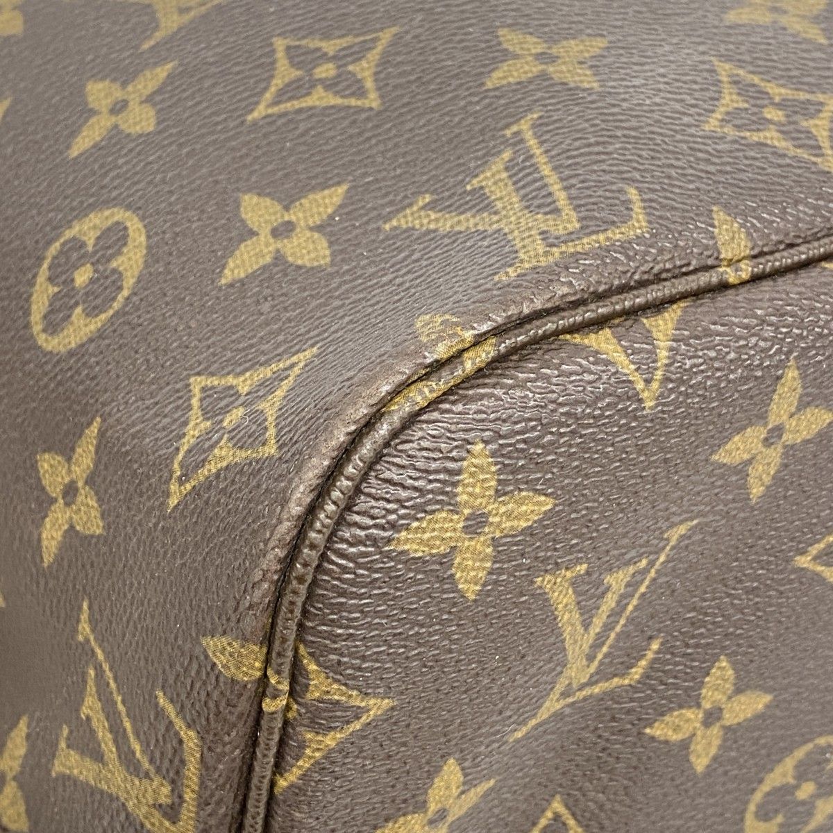 Louis Vuitton Tote Monogram Neverfull MM Brown — view 9