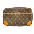 Louis Vuitton Clutch Monogram Compiegne 28 Brown