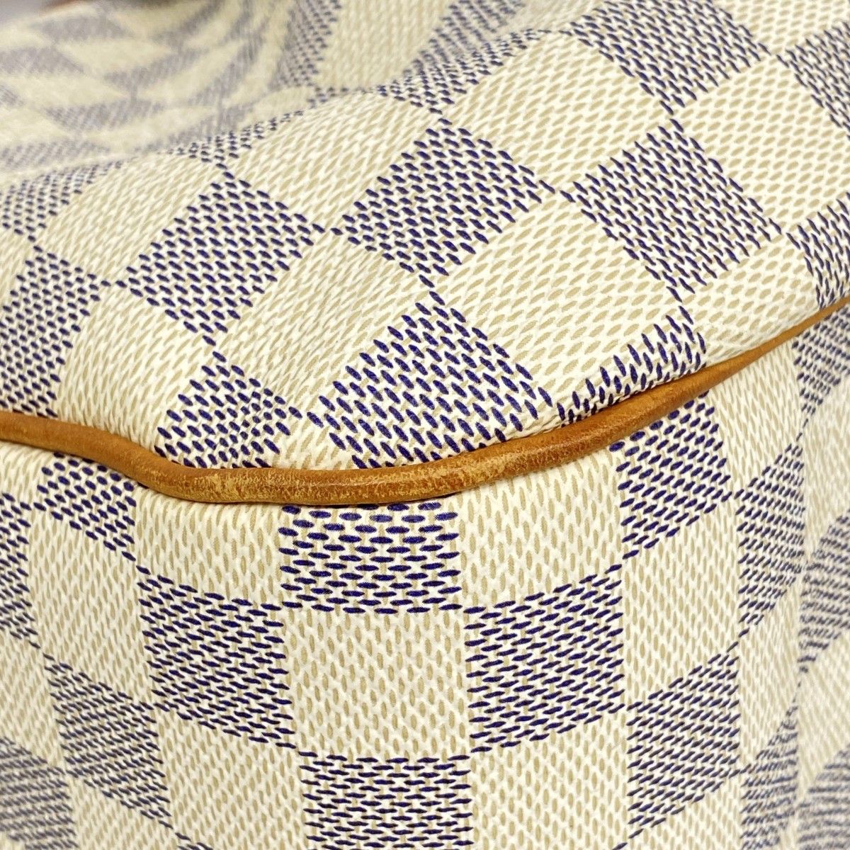 Louis Vuitton Shoulder Bag Damier Azur Syracuse MM White — view 6