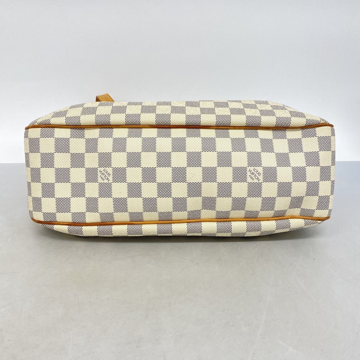 Louis Vuitton Shoulder Bag Damier Azur Syracuse MM White — view 3