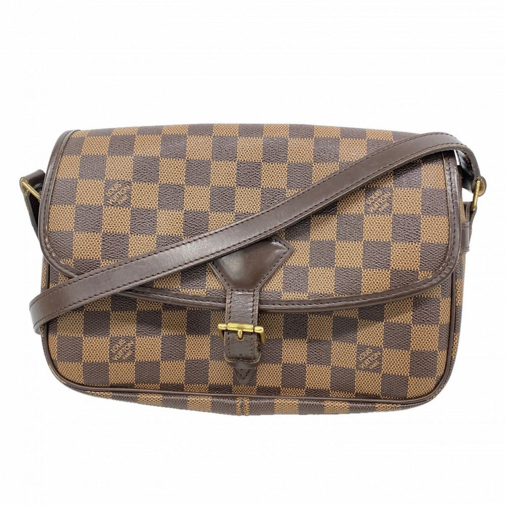 Louis Vuitton Shoulder Bag Damier Sologne Ebene