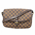 Louis Vuitton Shoulder Bag Damier Sologne Ebene